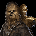 Threepio & Chewie